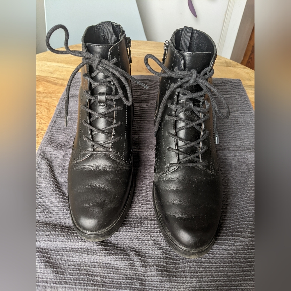 Modern Utility Lace-Up Boot